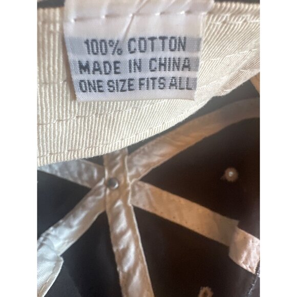 Arapahoe Basin Black Adjustable Baseball Cap With Embroidered Logo & Contrast St - Picture 5 of 6